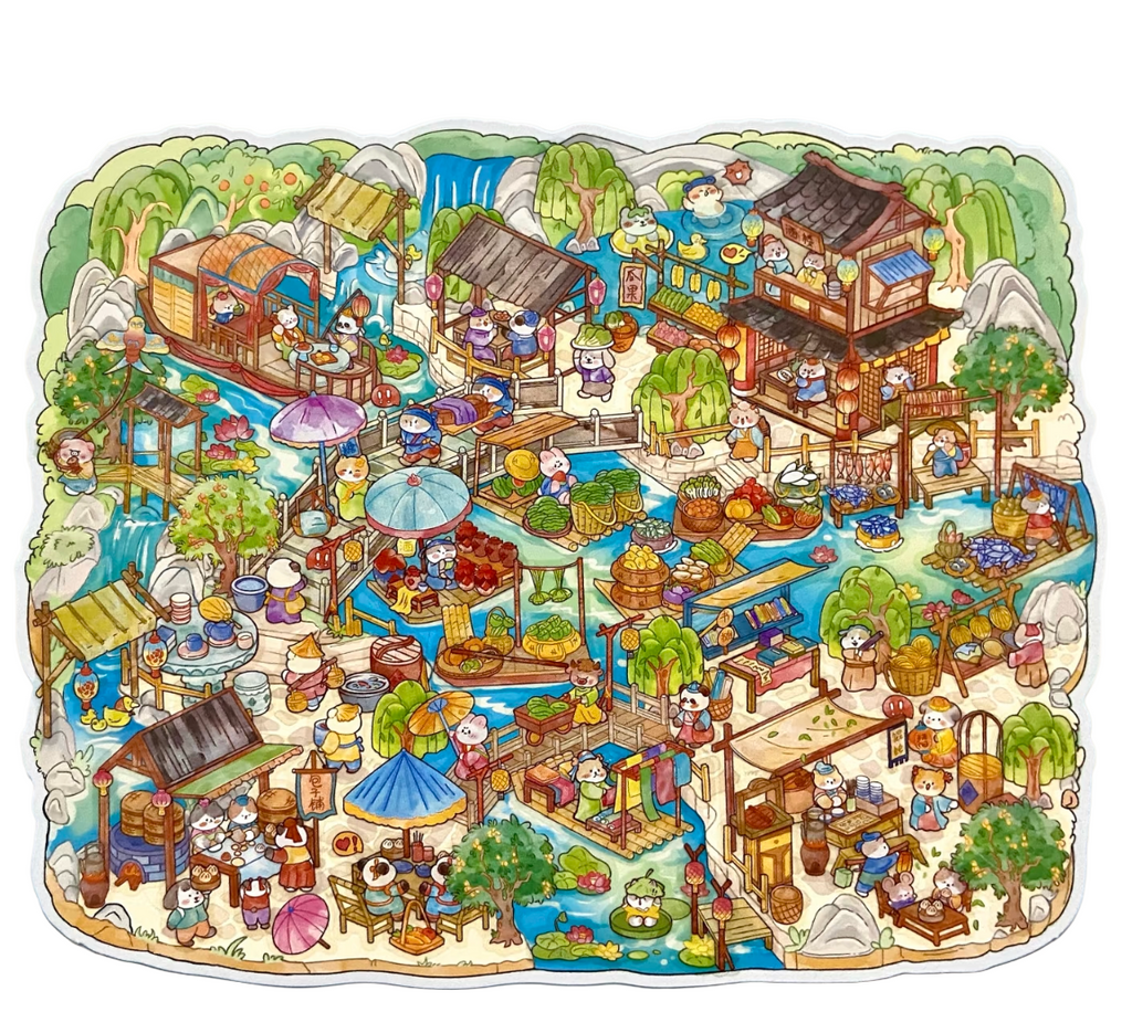 Ancient Chinese Style - River Market