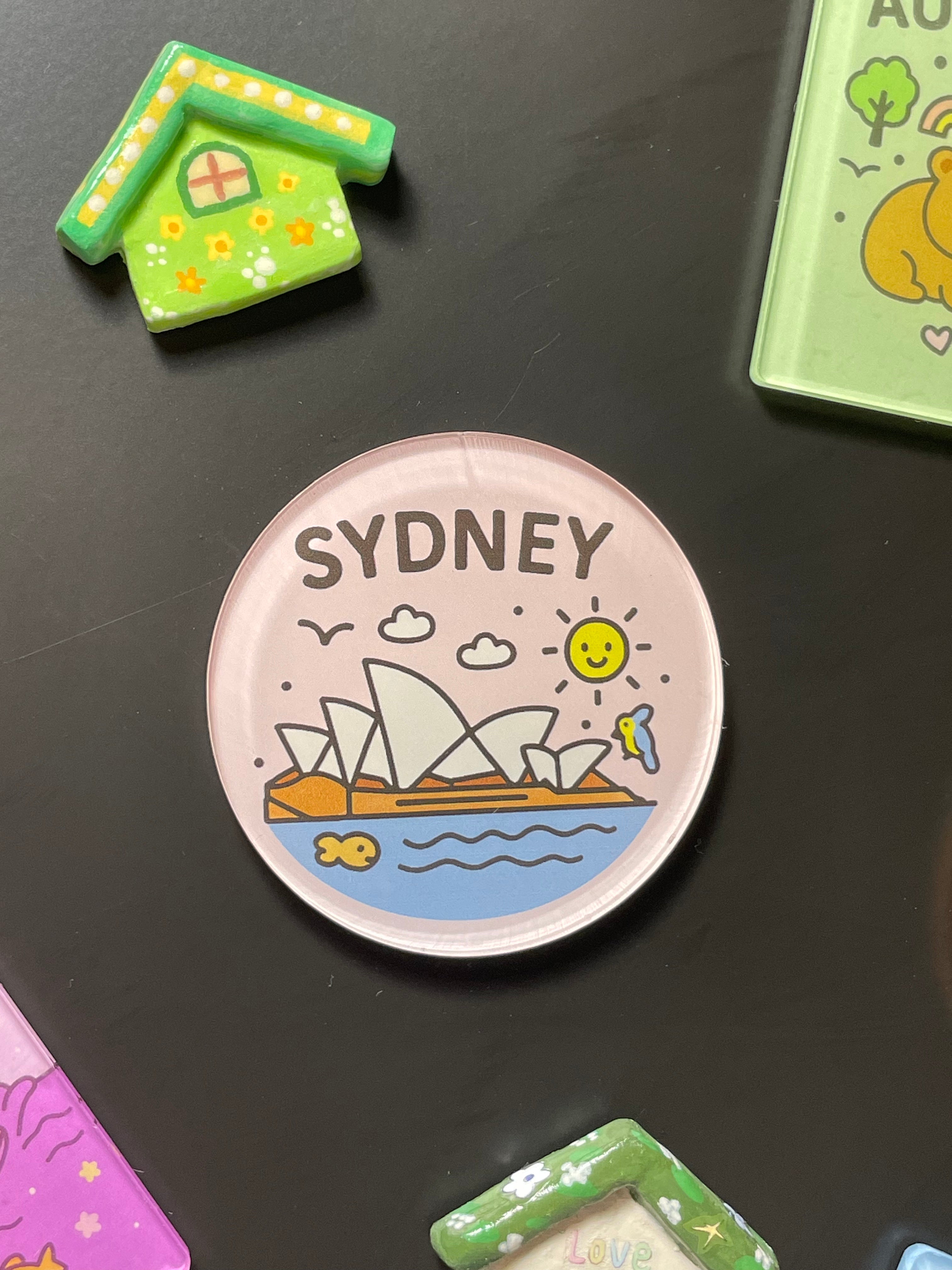 Aussie Vibes Fridge Magnet