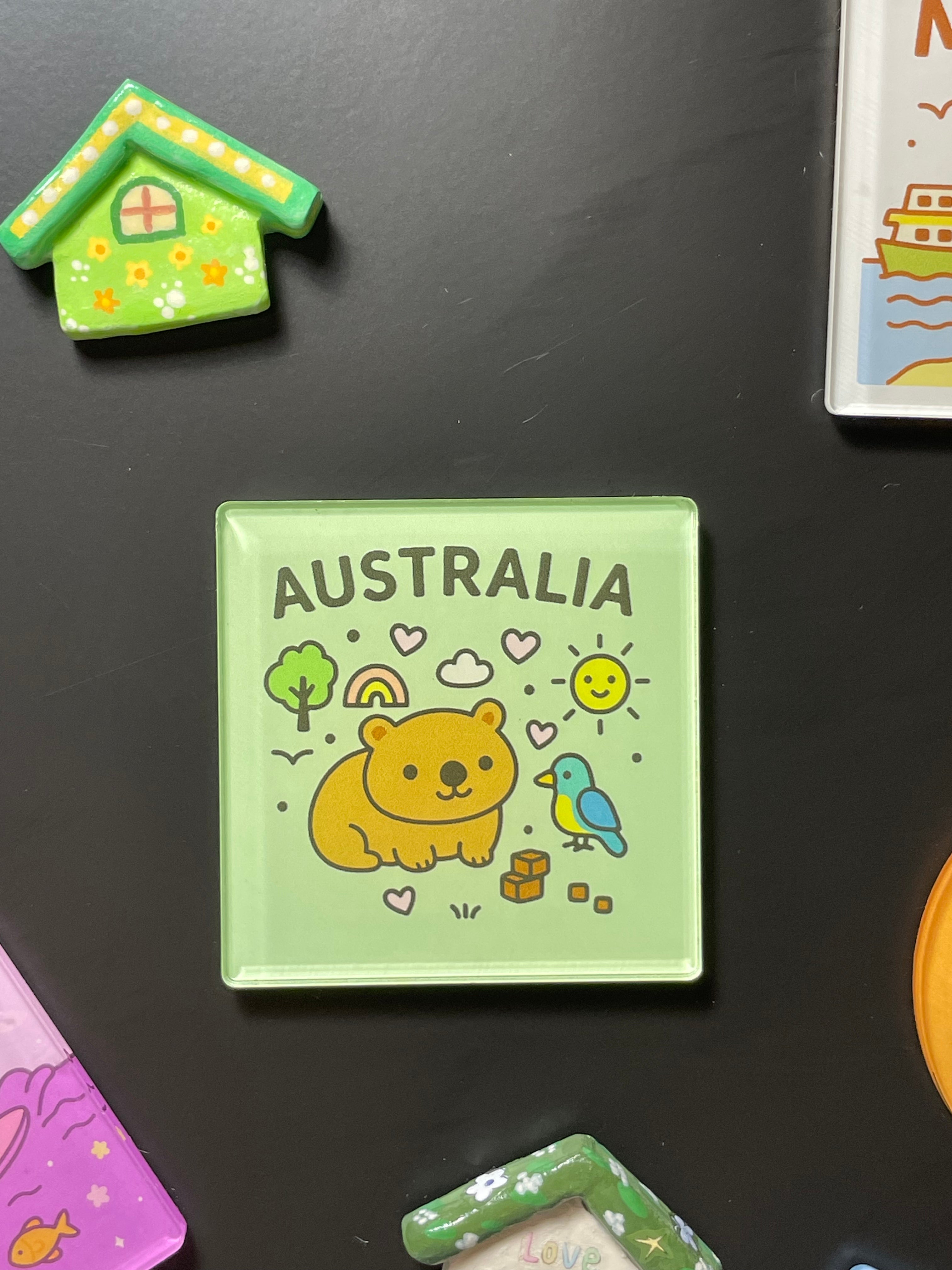 Aussie Vibes Fridge Magnet