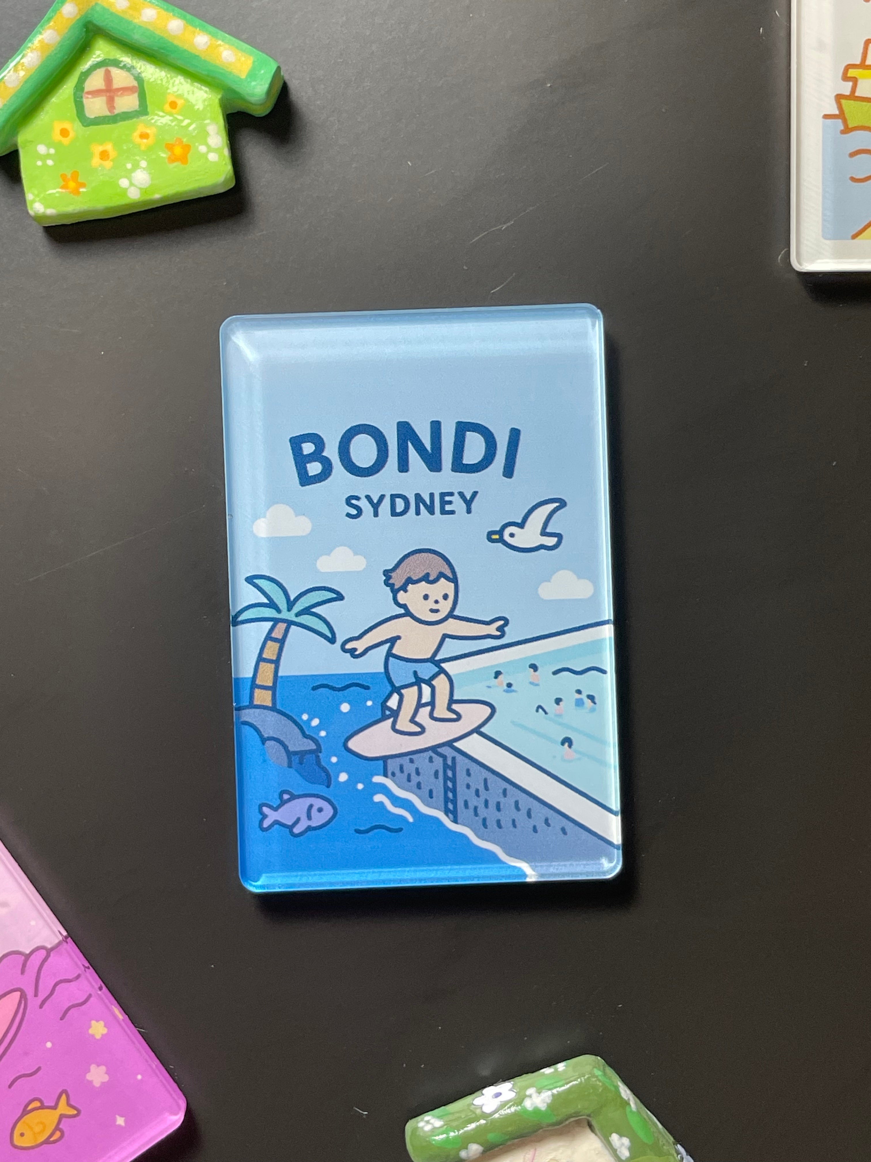 Aussie Vibes Fridge Magnet