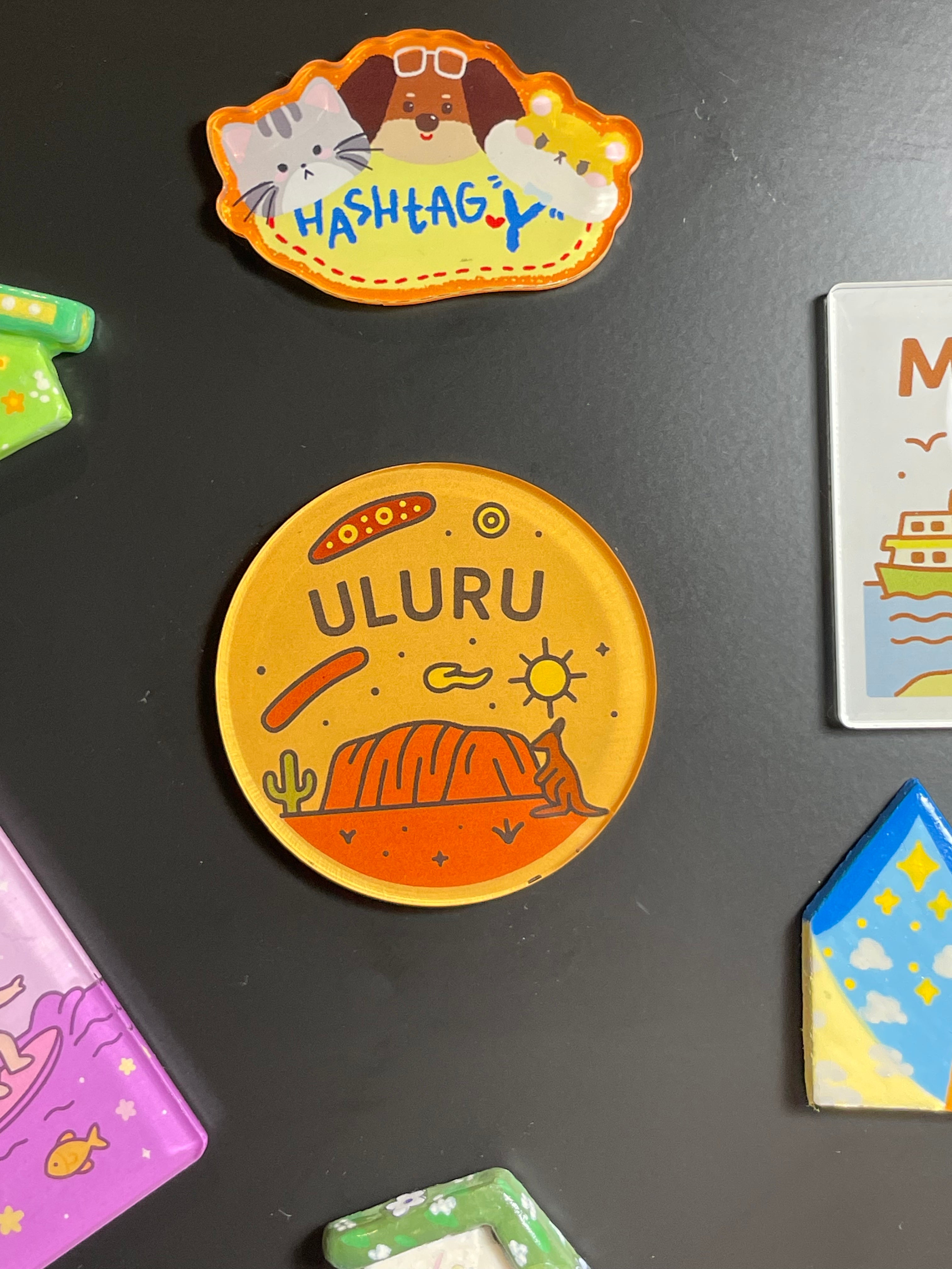 Aussie Vibes Fridge Magnet