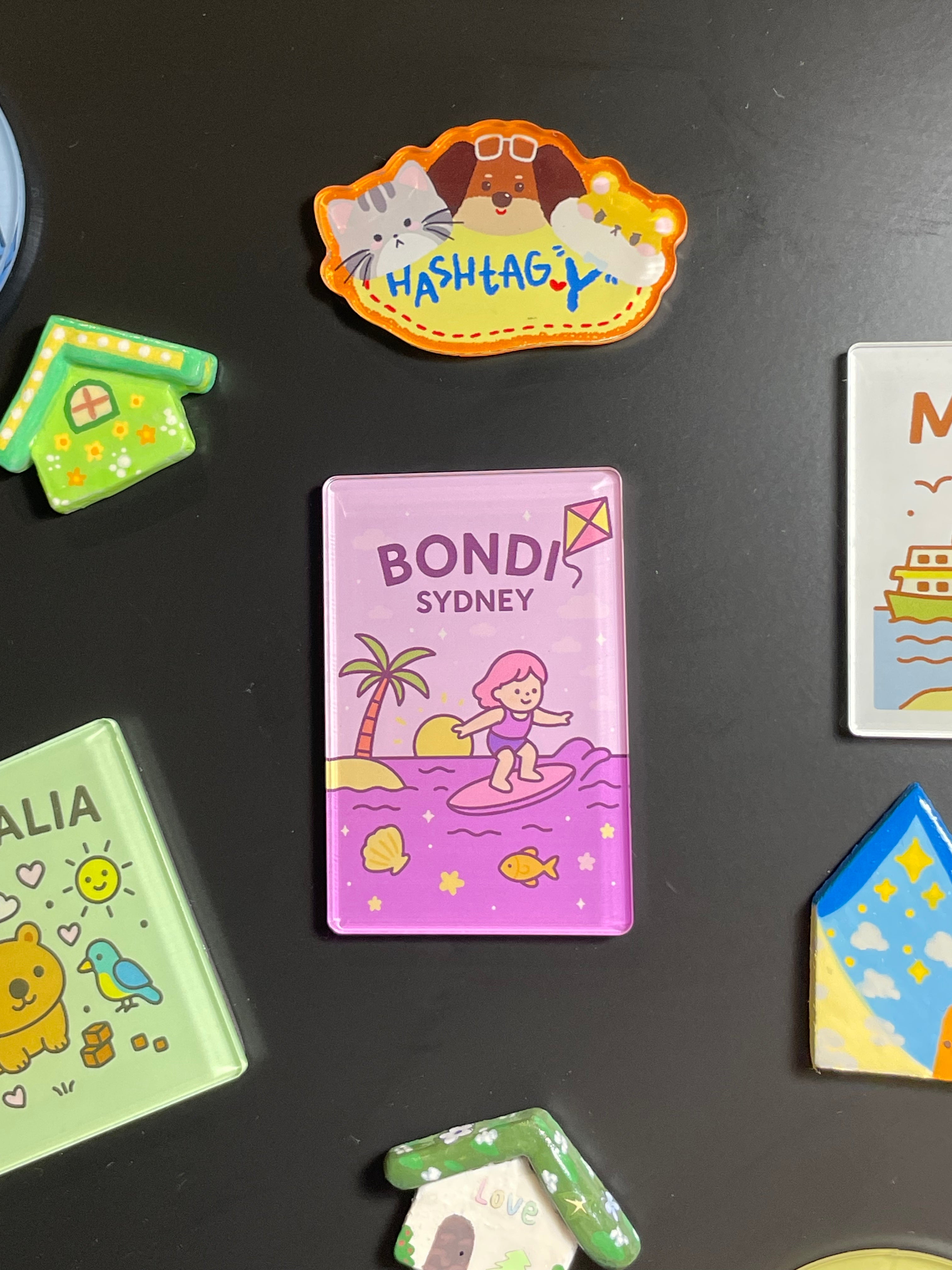 Aussie Vibes Fridge Magnet