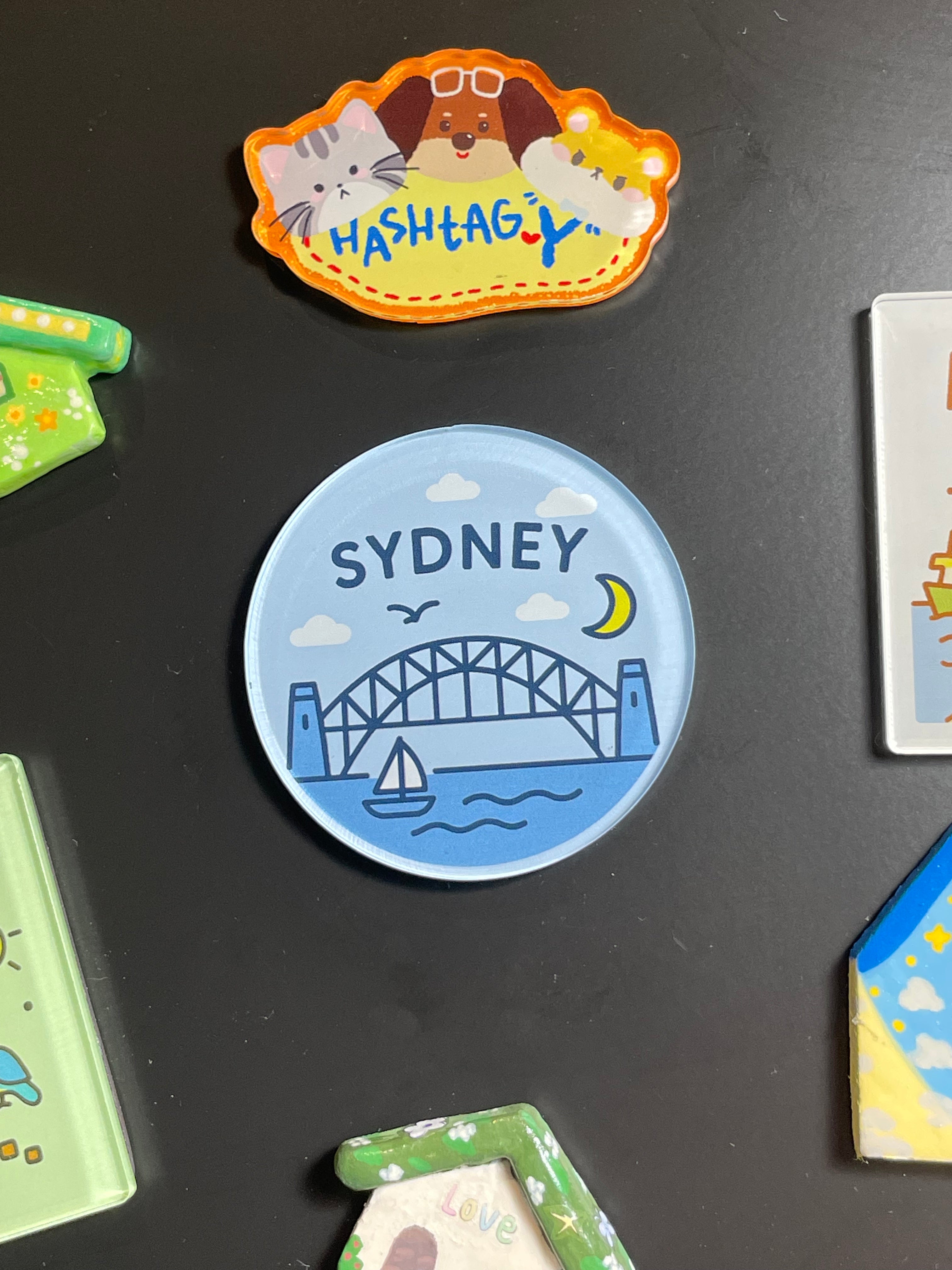 Aussie Vibes Fridge Magnet