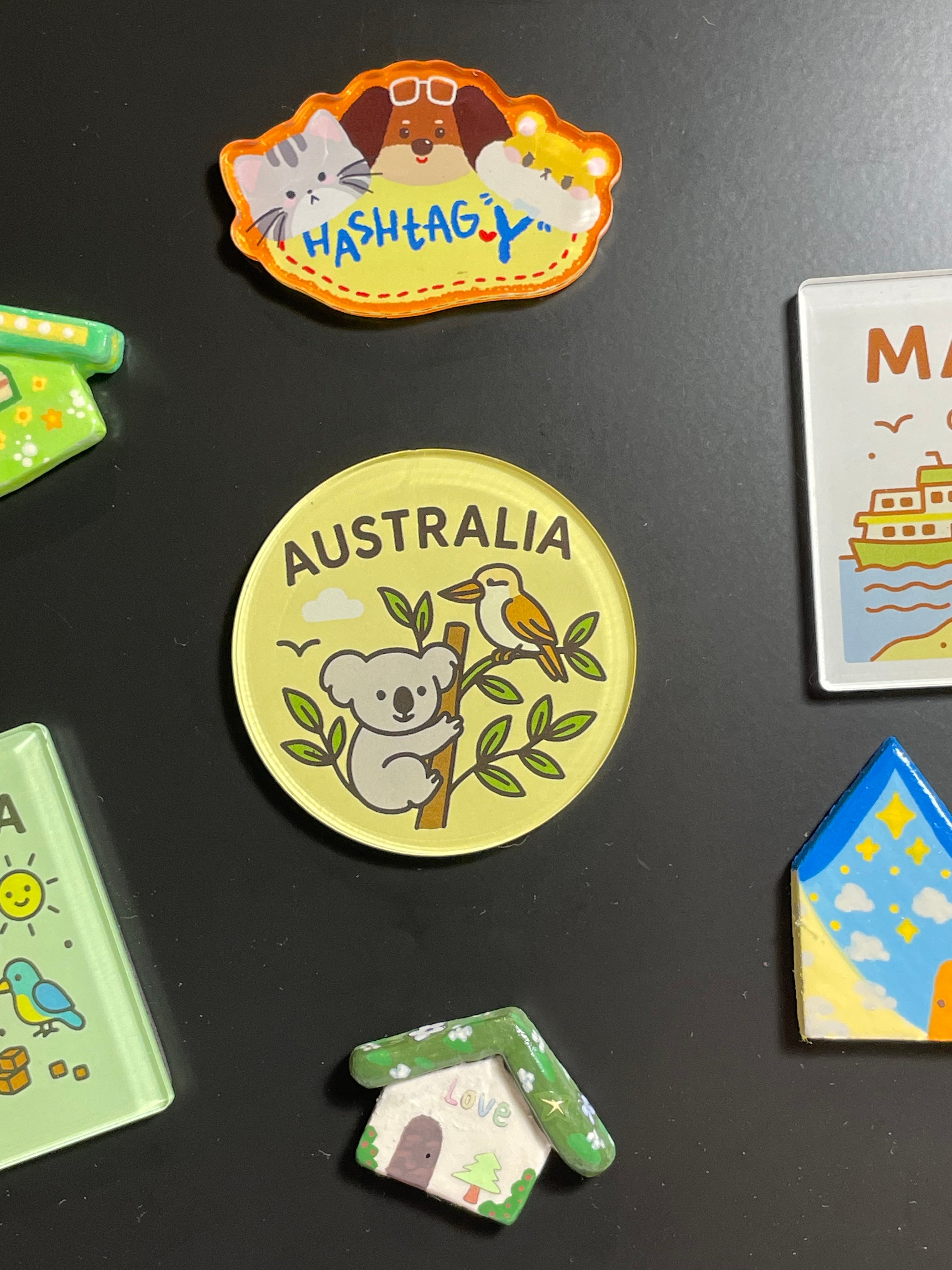 Aussie Vibes Fridge Magnet