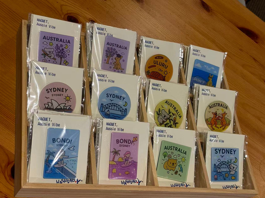 Aussie Vibes Fridge Magnet