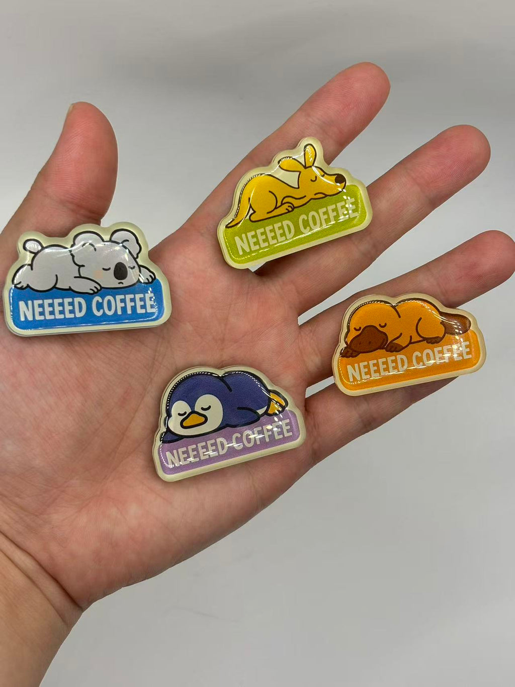 NEEEED COFFEE - FRIDGE MAGNET