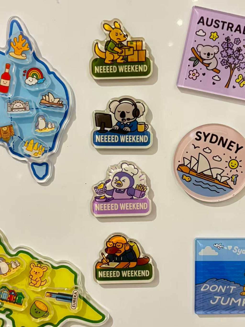 NEEEED WEEKEND - FRIDGE MAGNET
