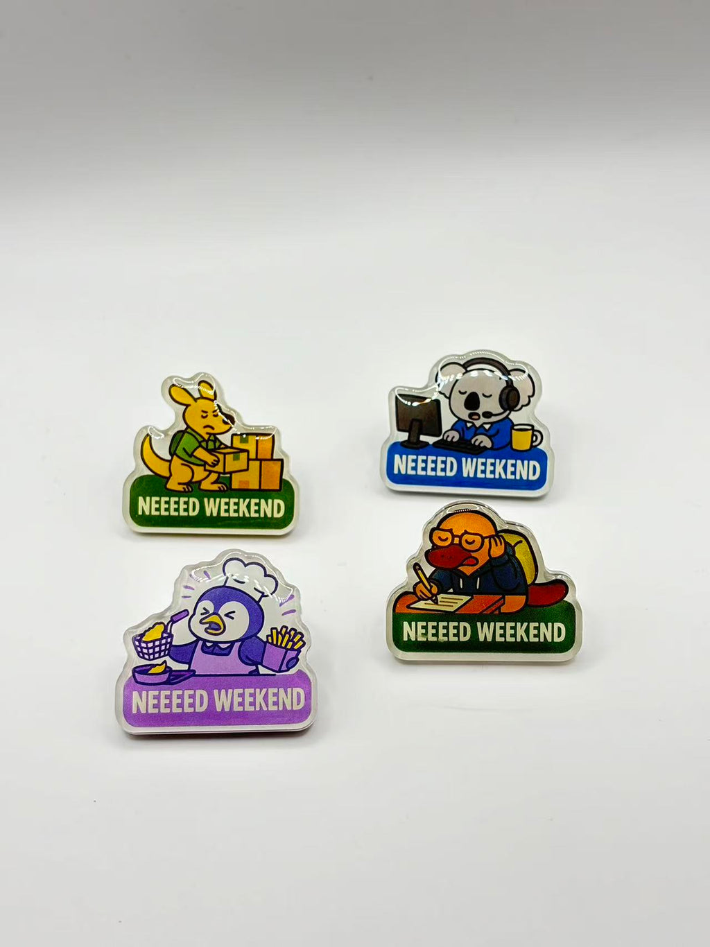 NEEEED WEEKEND - FRIDGE MAGNET