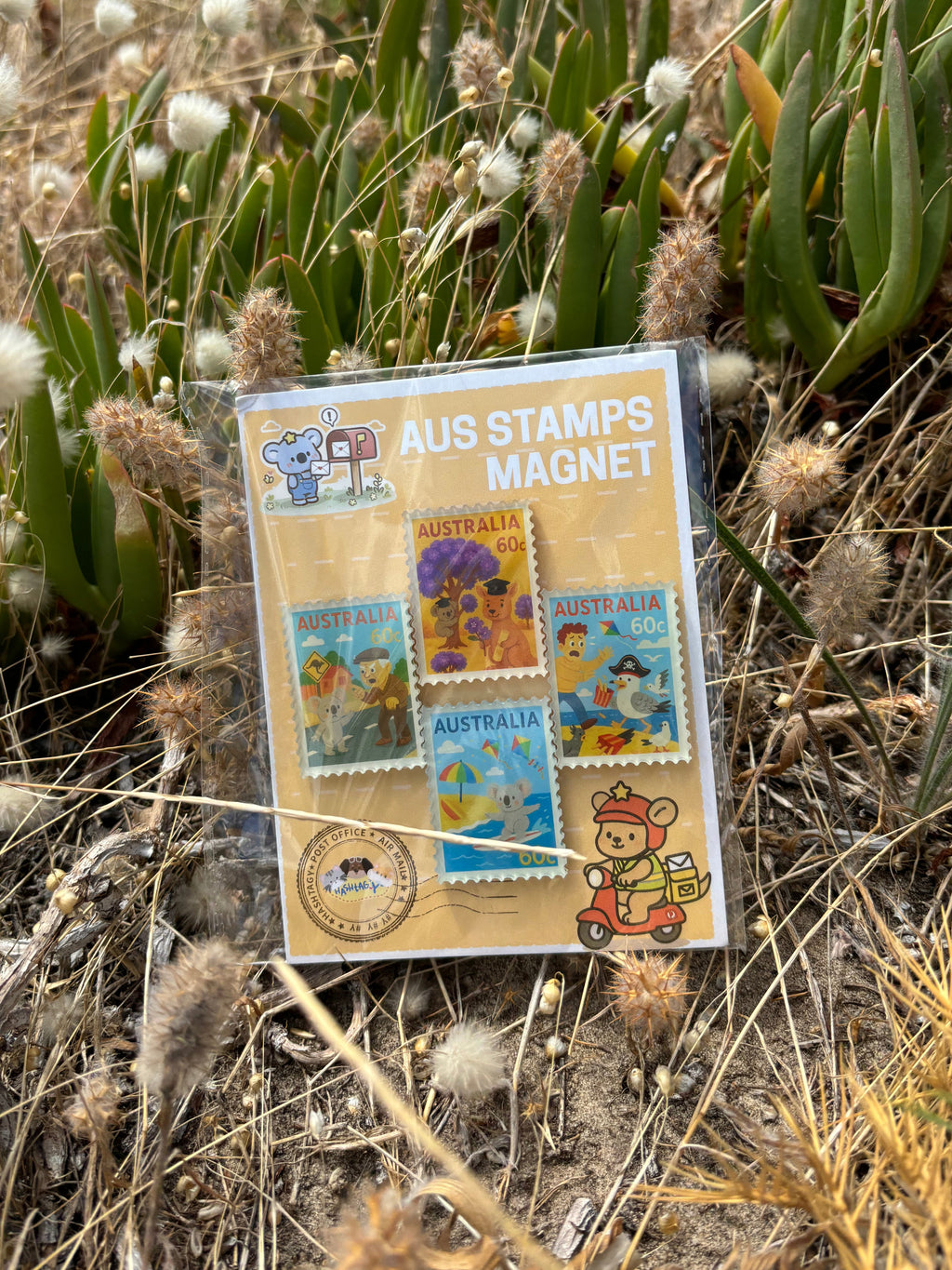 AUS STAMPS MAGNET( ANIMAL )