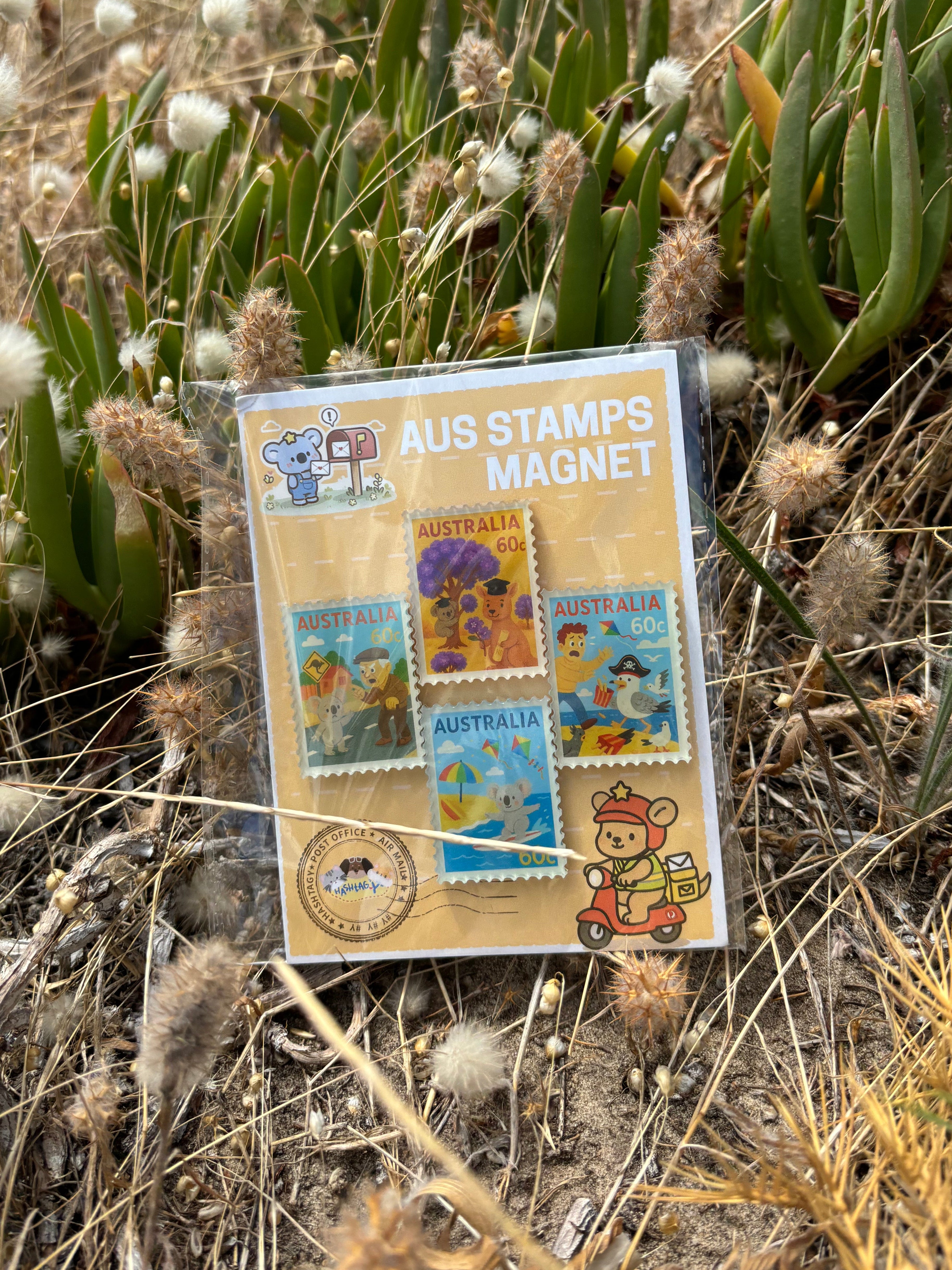 AUS STAMPS MAGNET( ANIMAL )