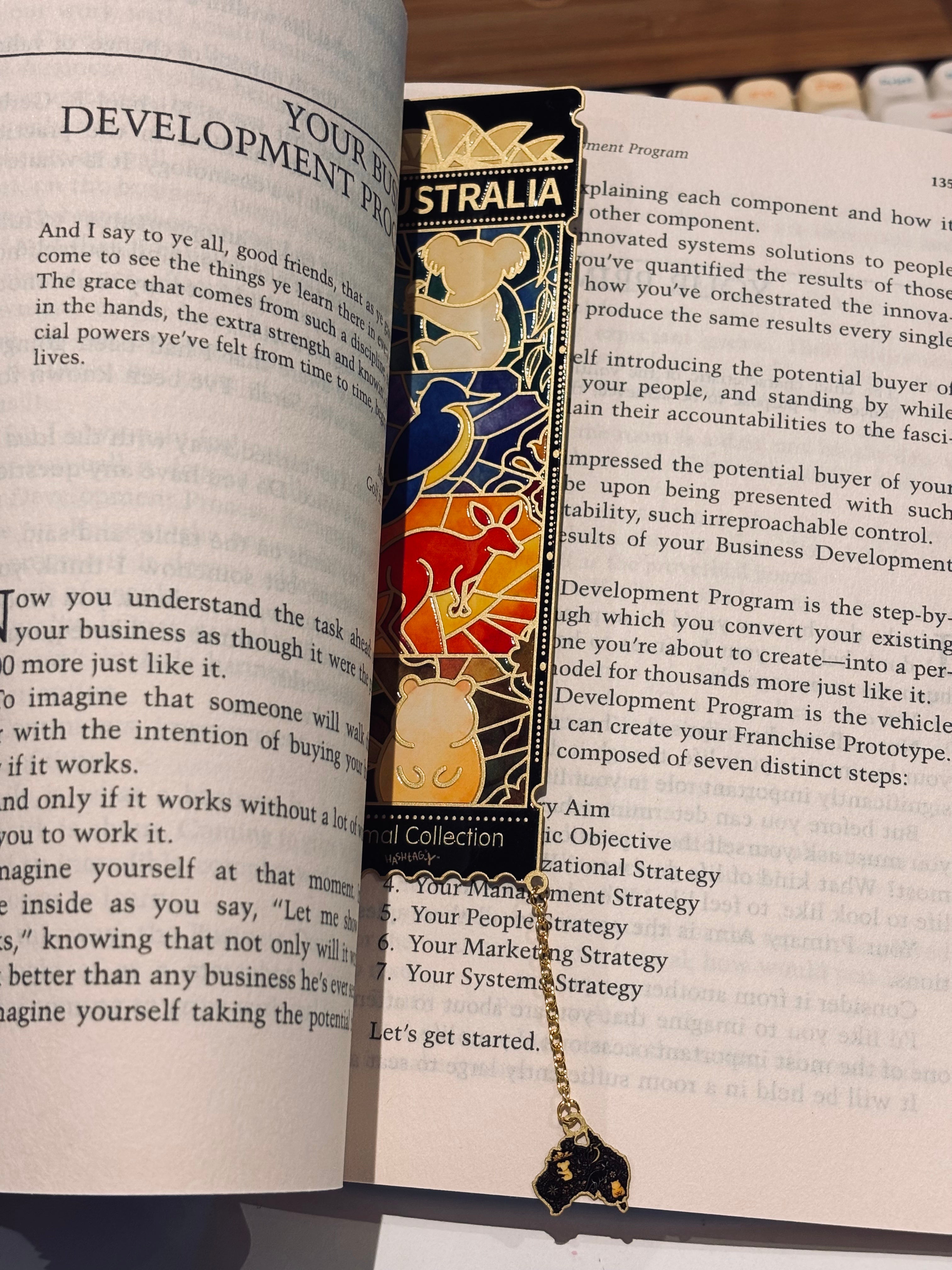 ANIMAL COLLECTION Metal Magnet & Bookmark