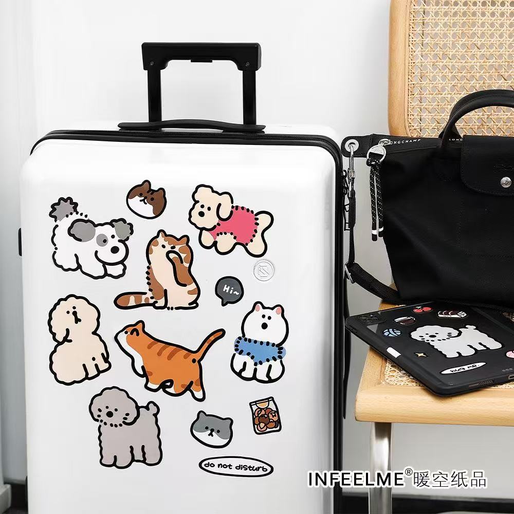 Deco Sticker - Waiting Puppy