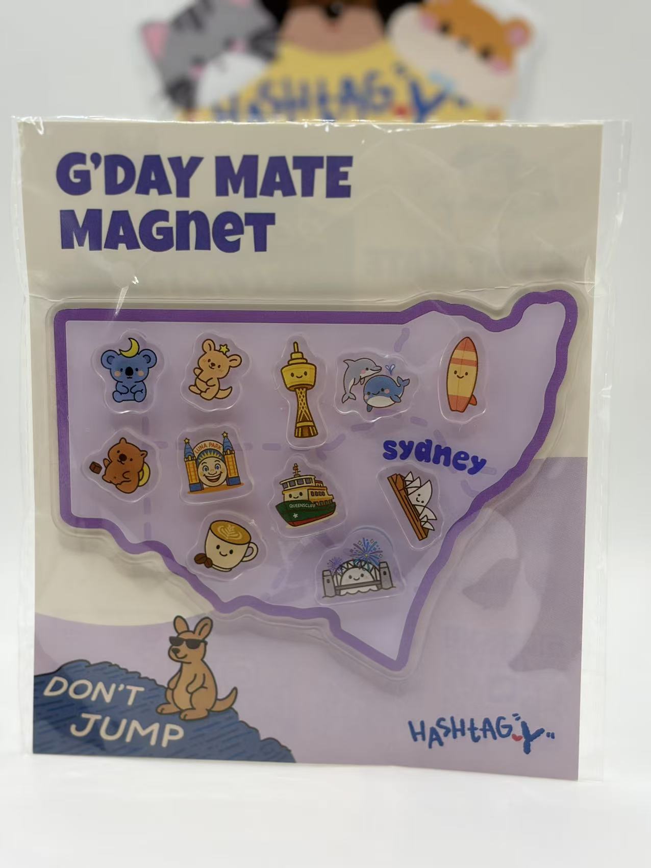 New South Wales(NSW) map - FRIDGE MAGNET