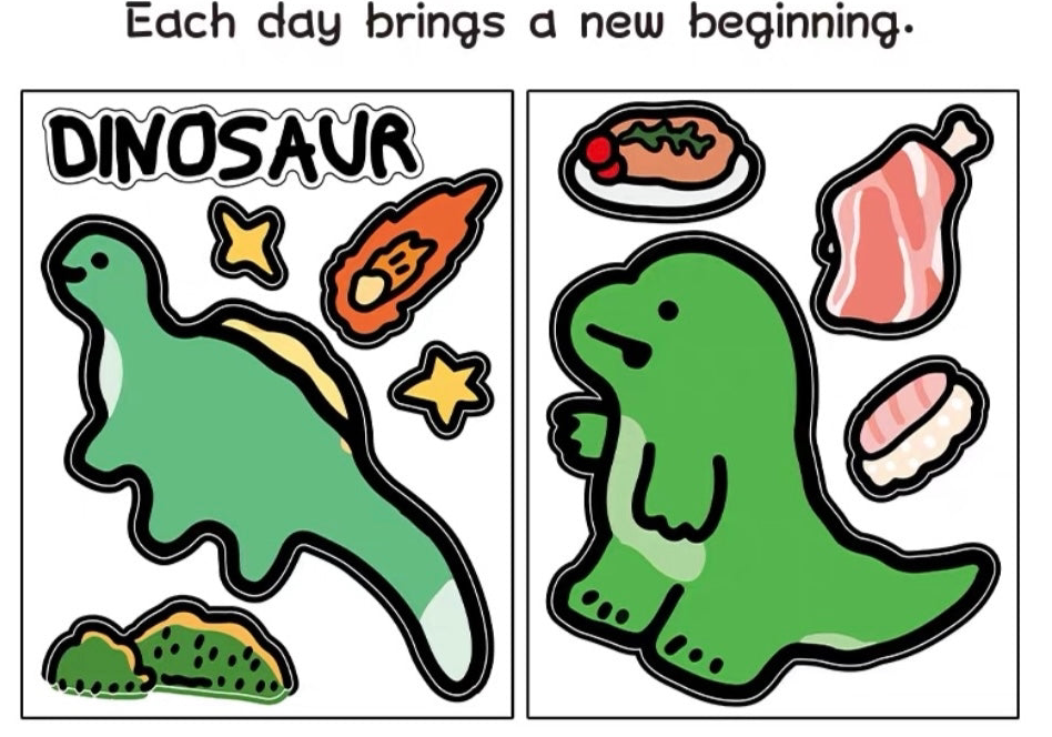 Deco Stickers -  Dinosaur