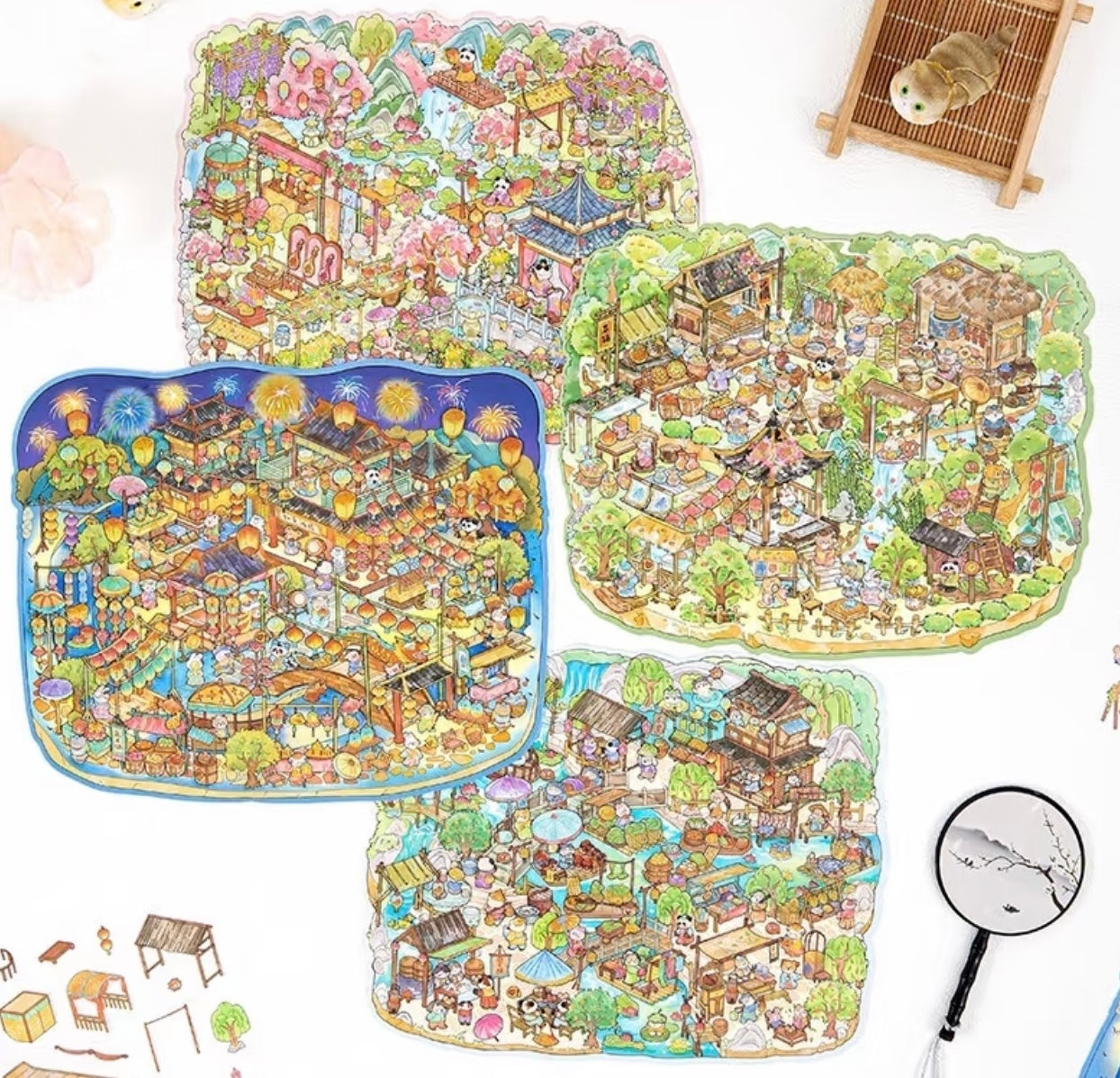 Ancient Chinese Style - Forest Market