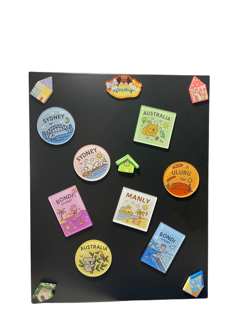 Aussie Vibes Fridge Magnet