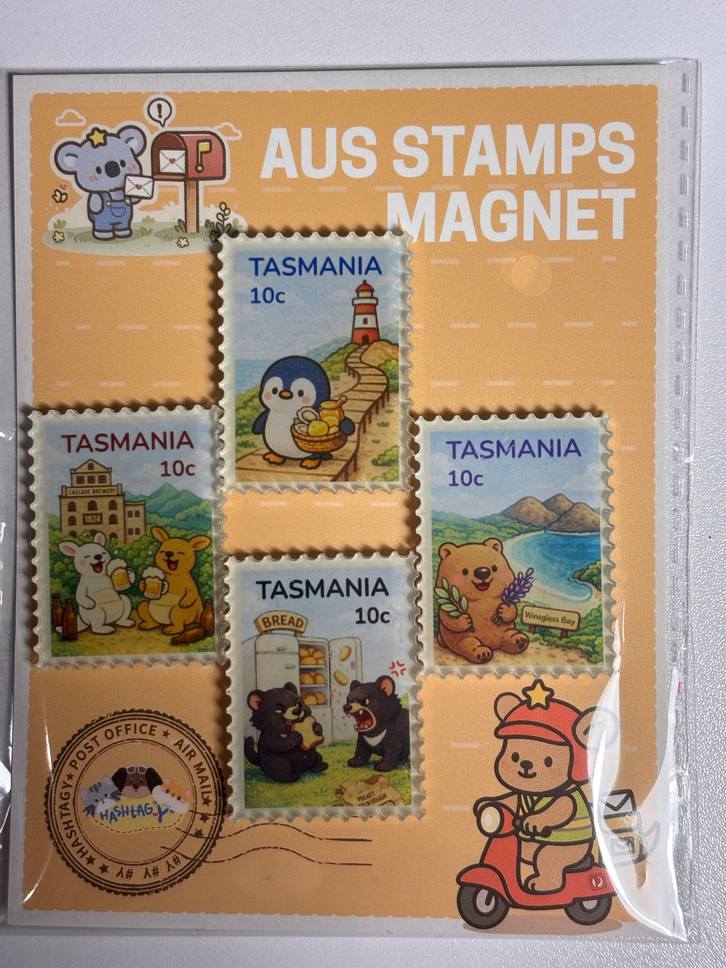 AUS STAMPS MAGNET( TAS )