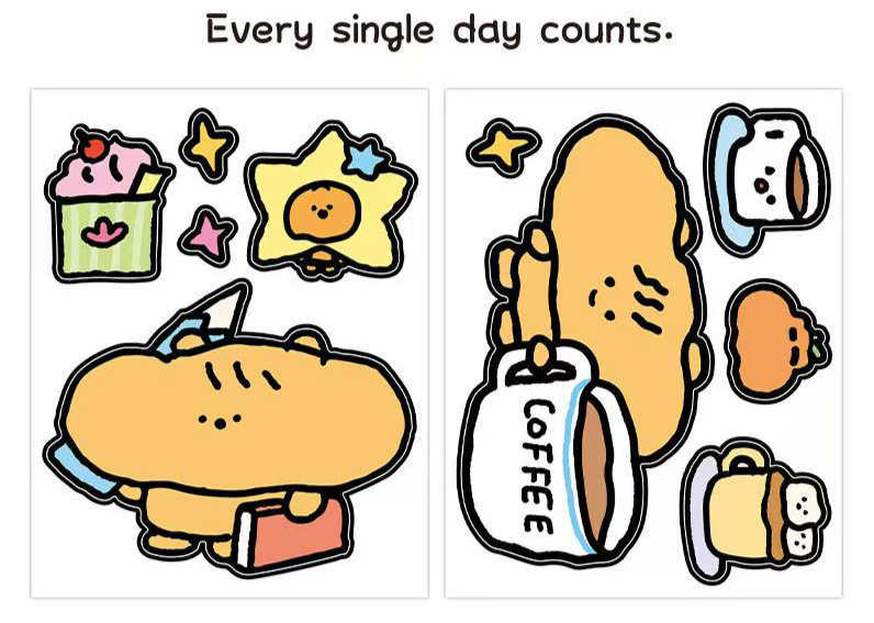 Deco Sticker - Baguette