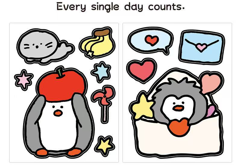 Deco Stickers - Penguin