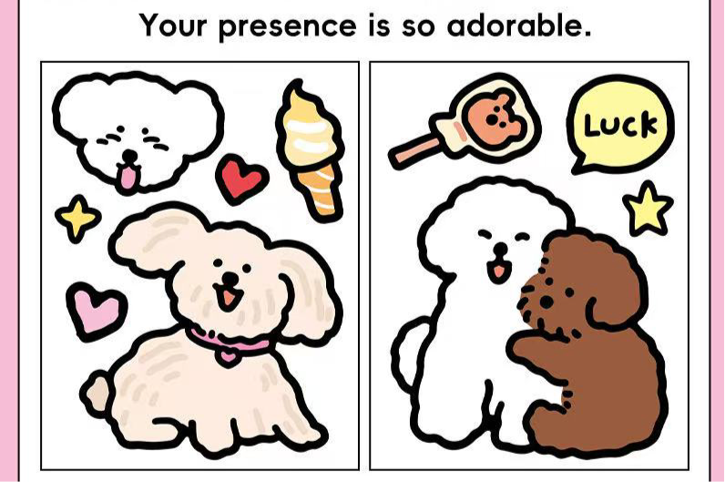 Deco Stickers - Lovely puppy