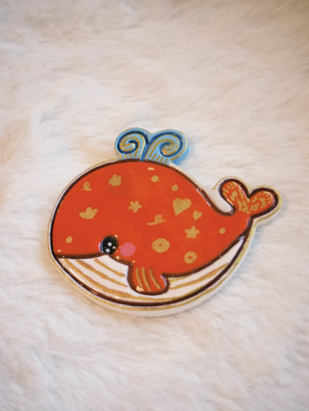 Color Whale Buddies Fridge Magnet