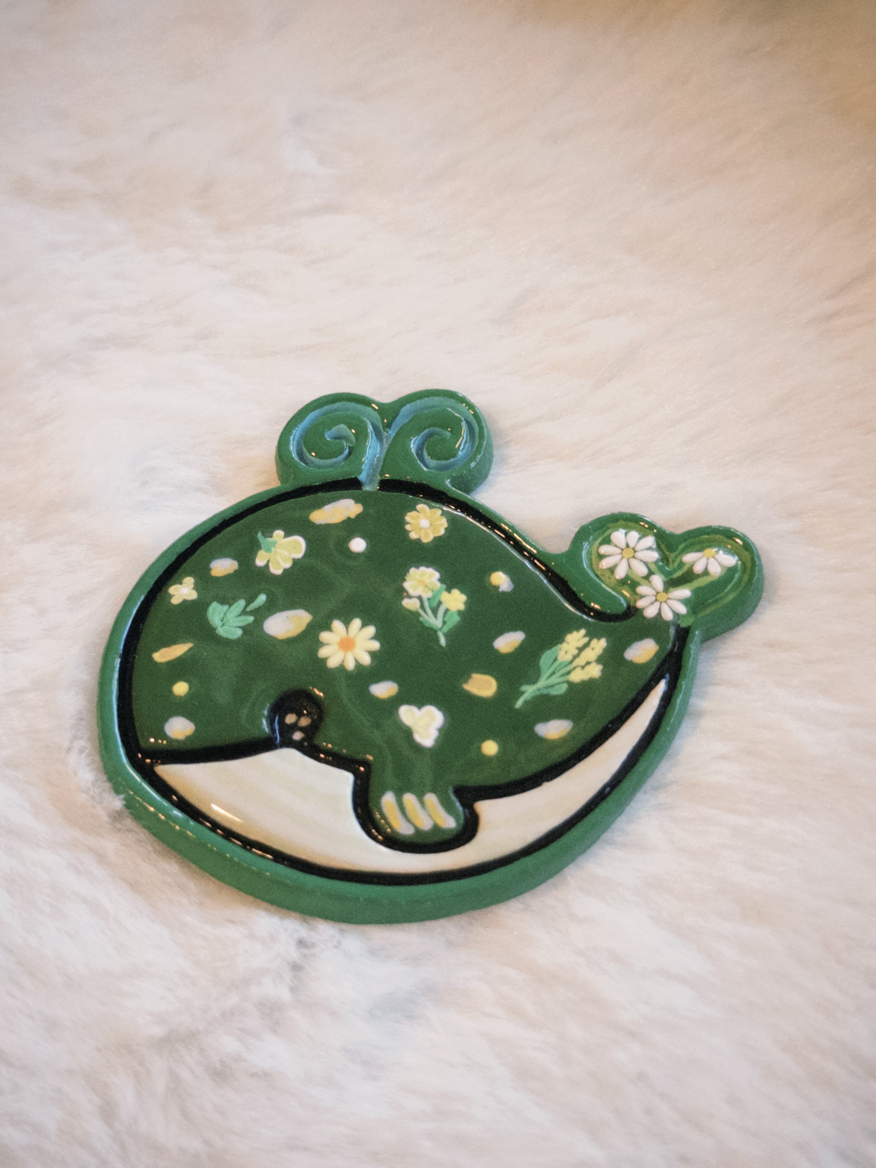 Color Whale Buddies Fridge Magnet