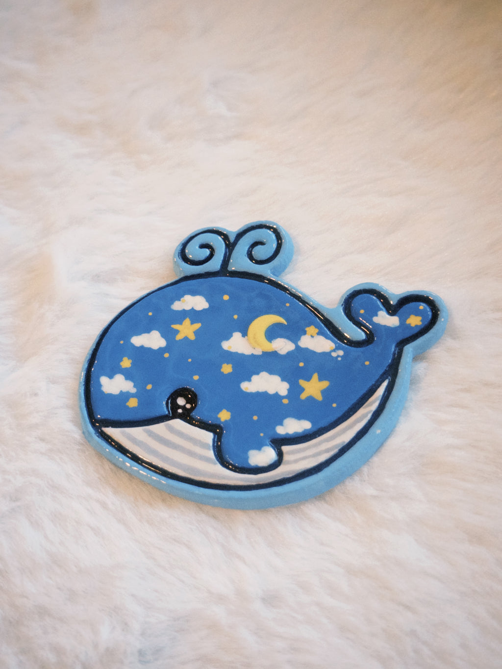 Color Whale Buddies Fridge Magnet