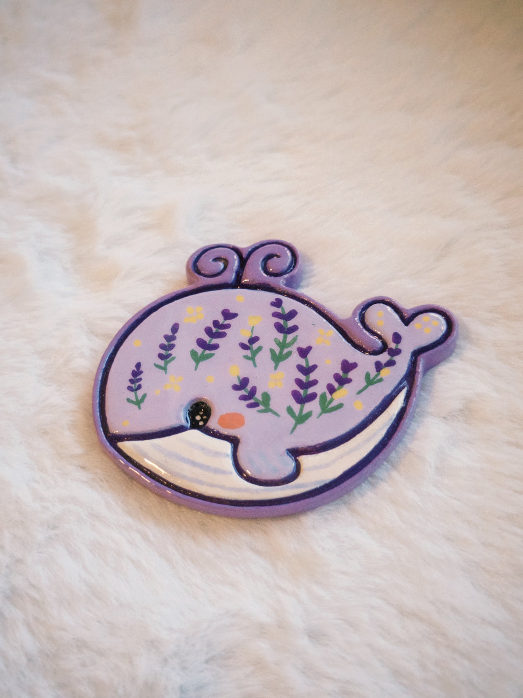 Color Whale Buddies Fridge Magnet
