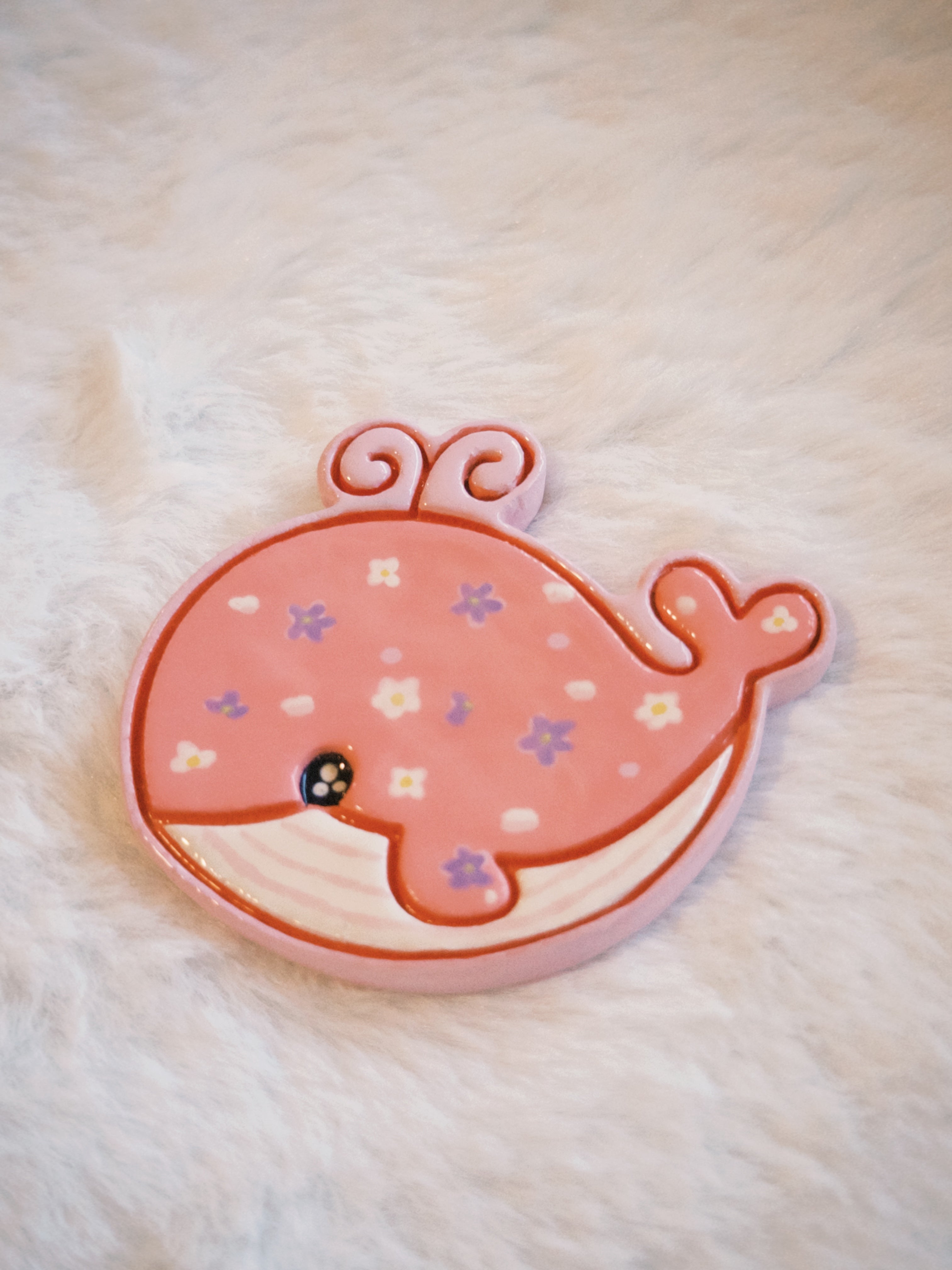 Color Whale Buddies Fridge Magnet