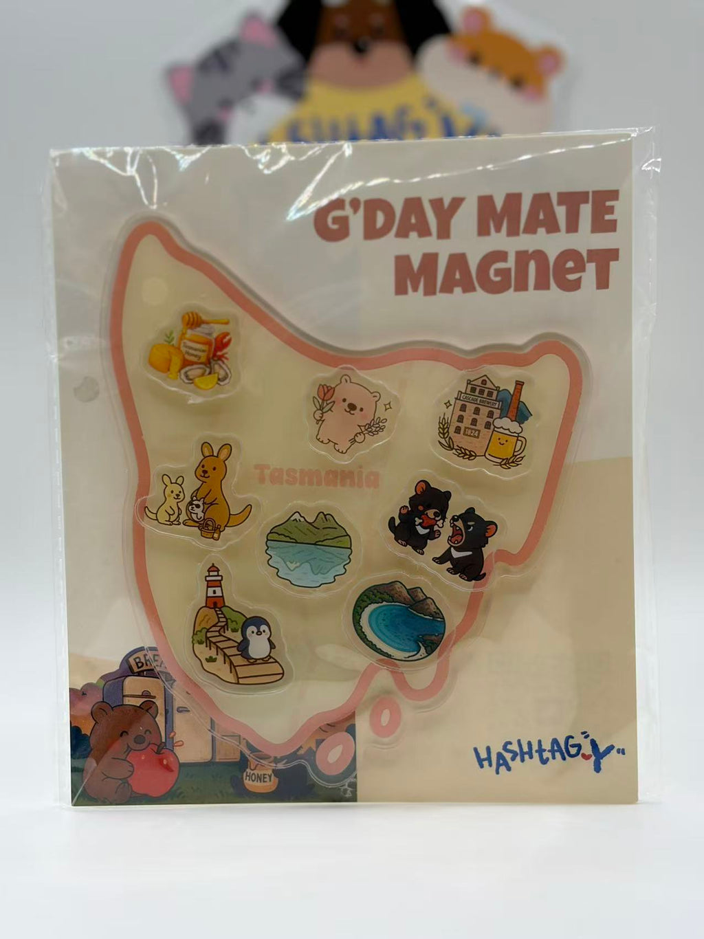 BIG MAP OF AUSTRALIA - Fridge Magnet