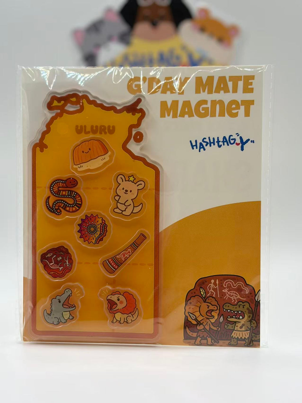 BIG MAP OF AUSTRALIA - Fridge Magnet