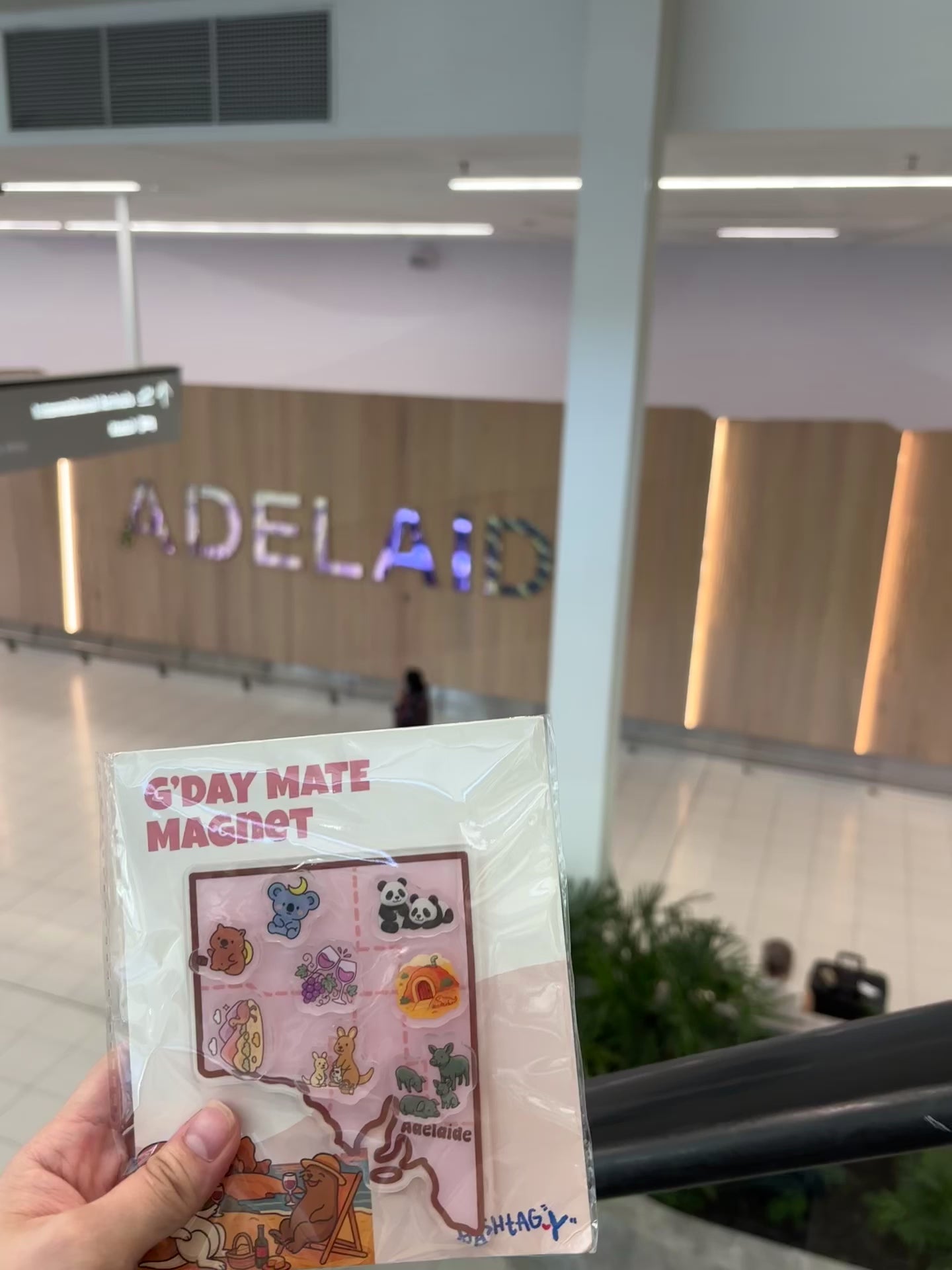 South Australia Map Fridge Magnet